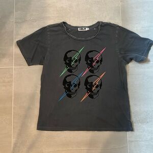 CHRLDR distressed graphic t-shirt